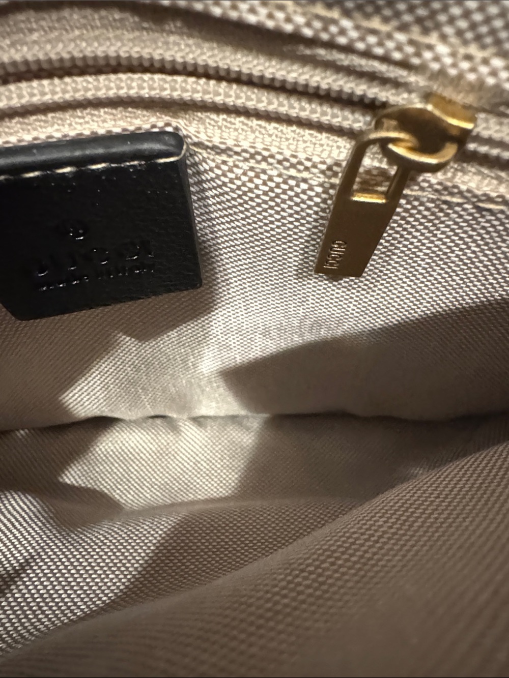 NEW Gucci Supreme Monogram Neo Vintage Web Belt Bag Black - Picture 8 of 12